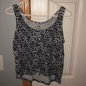 Spotted H & M tank